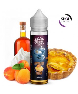 Monkeynaut Apricot Star aroma 20ml + Glicerina 30ml