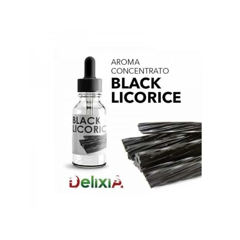Delixia LIQUIRIZIA NERA Aroma Concentrato 10 ml VAPORART 1 - E-Smoking di Fiacco Marco 