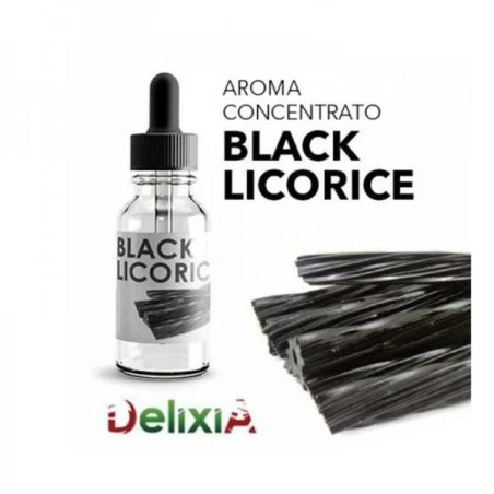 Delixia LIQUIRIZIA NERA Aroma Concentrato 10 ml VAPORART 1 - E-Smoking di Fiacco Marco 