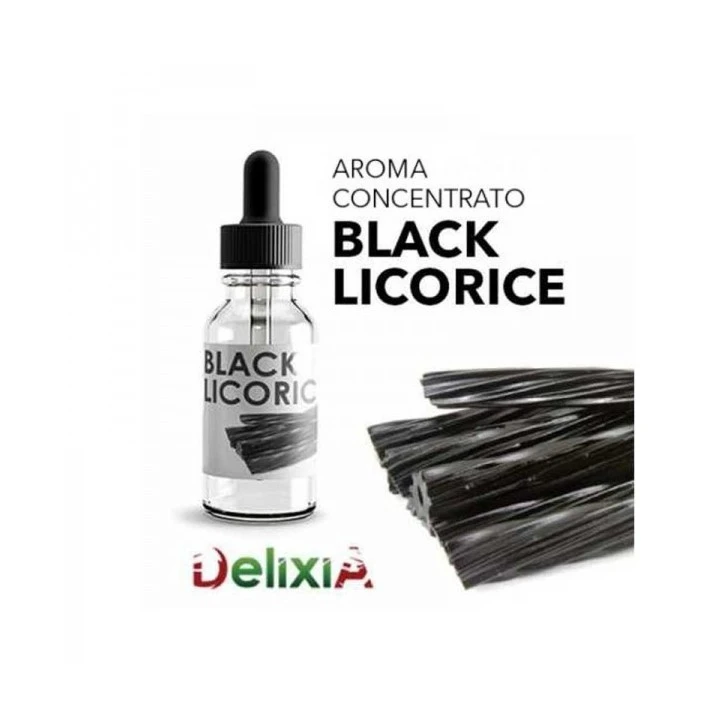 Delixia LIQUIRIZIA NERA Aroma Concentrato 10 ml