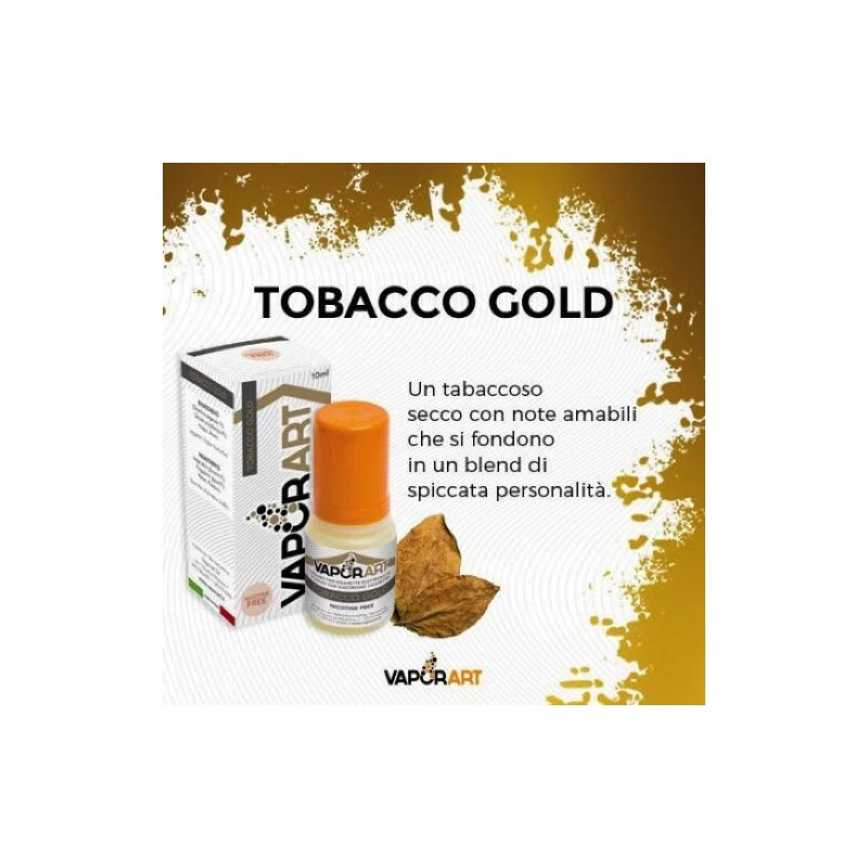 VAPORART LIQUIDO TABACCO GOLD 10ML. VAPORART 1 - E-Smoking di Fiacco Marco 