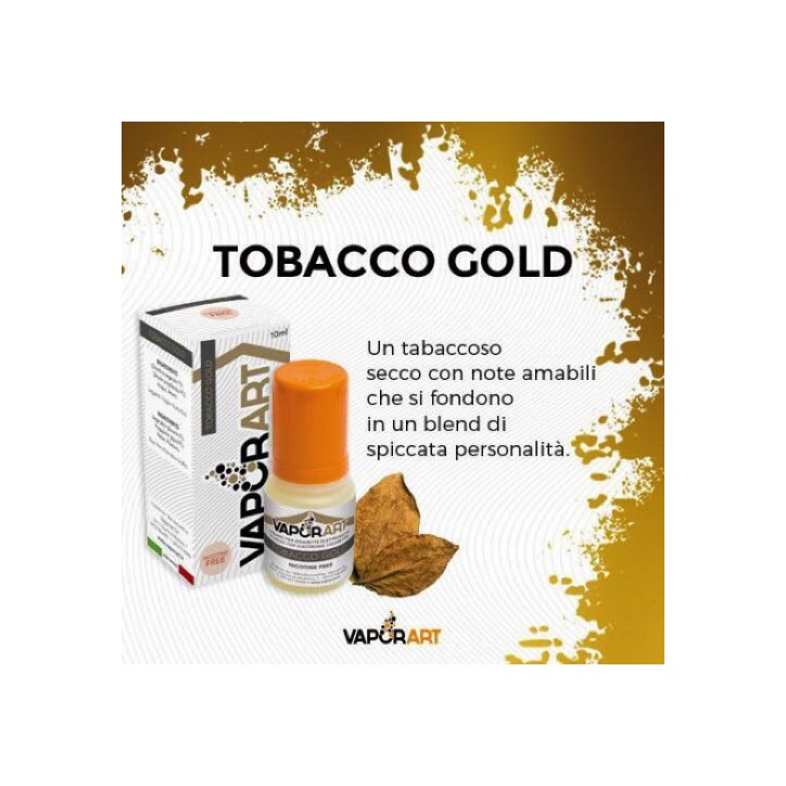 VAPORART LIQUIDO TABACCO GOLD 10ML VAPORART LIQUIDO TABACCO GOLD 10ML