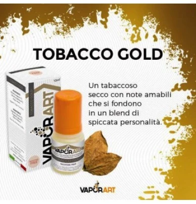 VAPORART LIQUIDO TABACCO GOLD 10ML VAPORART 1 - E-Smoking di Fiacco Marco 