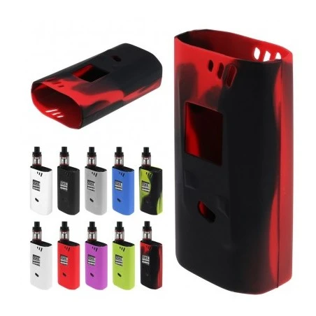 Cover In Silicone Smok Alien 220w Rossa-Nera Con Teschio