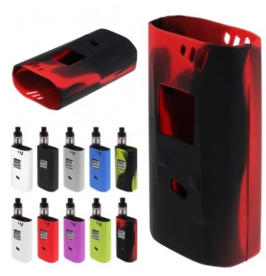 Cover In Silicone Smok Alien 220w Rossa-Nera Con Teschio SMOK 2 - E-Smoking di Fiacco Marco 