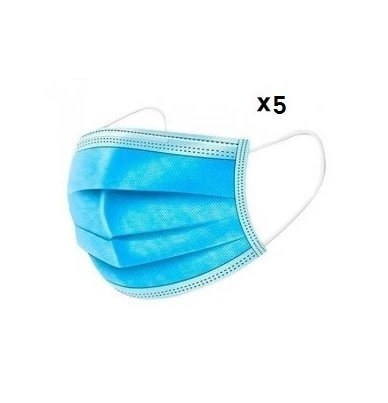 Mascherina Protettiva Monouso Chirurgica 5pz [product.brand] 1 - E-Smoking di Fiacco Marco 