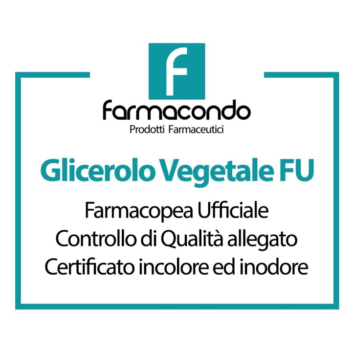 GLICEROLO VEGETALE  1 LITRO FU FARMACONDO