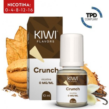 Kiwi Vapor liquido Crunch 10ml.