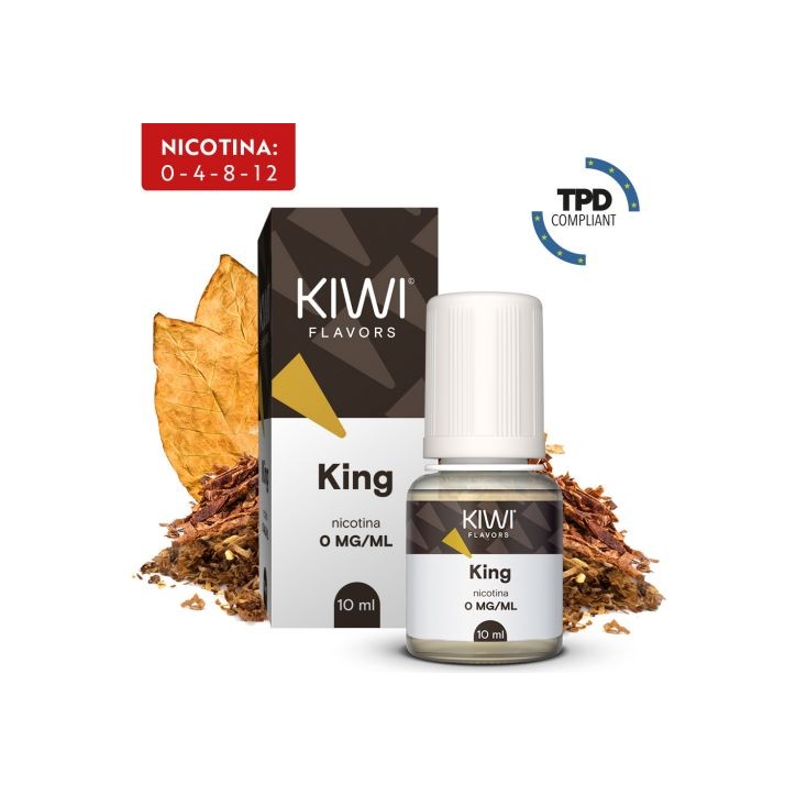 Kiwi Vapor liquido King 10ml.