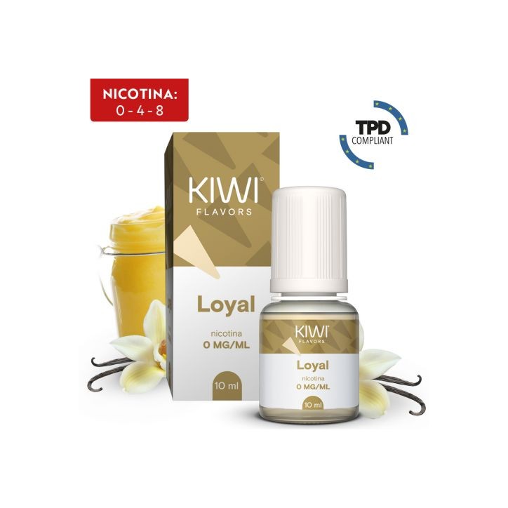 Kiwi Vapor liquido Loyal 10ml.