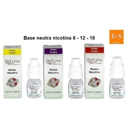 BIOFUMO BASE NEUTRA 10ML CLASSIC NIC. 6 BIOFUMO 1 - E-Smoking di Fiacco Marco 