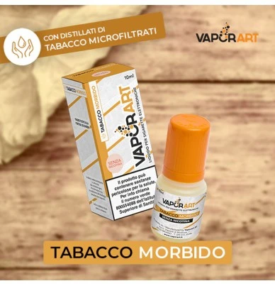 VAPORART LIQUIDO TABACCO MORBIDO 10ML. VAPORART 1 - E-Smoking di Fiacco Marco 