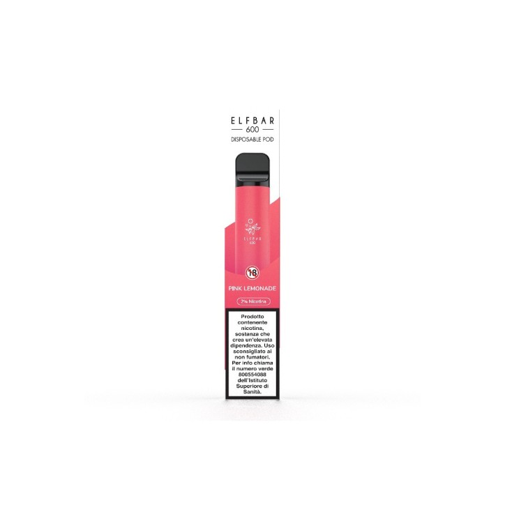 PINK LEMONADE - POD 600 TIRI USA E GETTA 2ML - ELFBAR