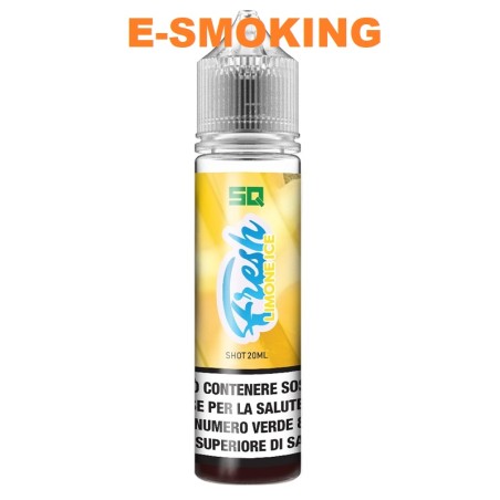 LIMONE ICE SHOT 20/60 ML SVAPO QUADRATO
