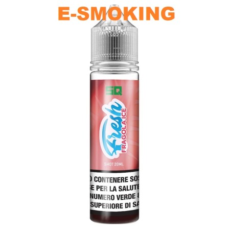 FRAGOLA ICE SHOT 20/60 ML SVAPO QUADRATO