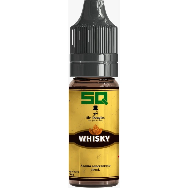 WHISKEY AROMA 10 ML -SIR DOUGLAS - SVAPO QUADRATO SVAPOQUADRATO 1 - E-Smoking di Fiacco Marco 
