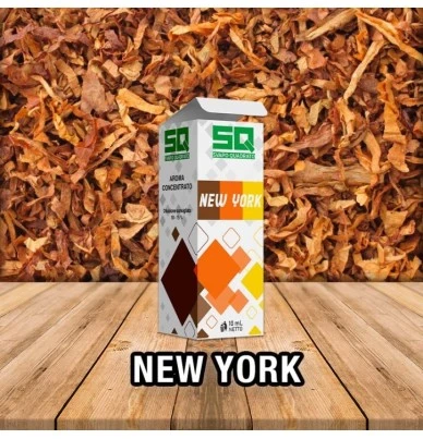 NEW YORK LIQUIDO TABACCOSO 10ML PRONTO SVAPO QUADRATO SVAPOQUADRATO 1 - E-Smoking di Fiacco Marco 