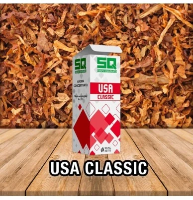 USA CLASSIC LIQUIDO TABACCOSO 10ML PRONTO SVAPO QUADRATO SVAPOQUADRATO 1 - E-Smoking di Fiacco Marco 