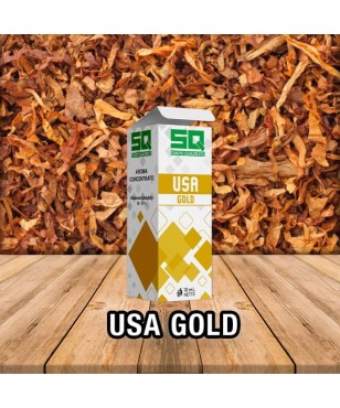 USA GOLD LIQUIDO TABACCOSO 10ML PRONTO  SVAPO QUADRATO