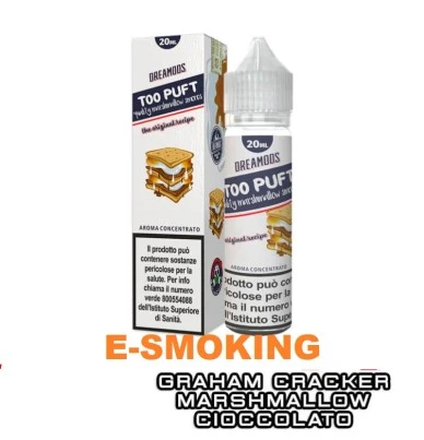 DREAMODS - GALACTIKA Too Puft Aroma Shot 20 ml in 60 ml - Marshmallow Tostato. DREAMODS 1 - E-Smoking di Fiacco Marco 