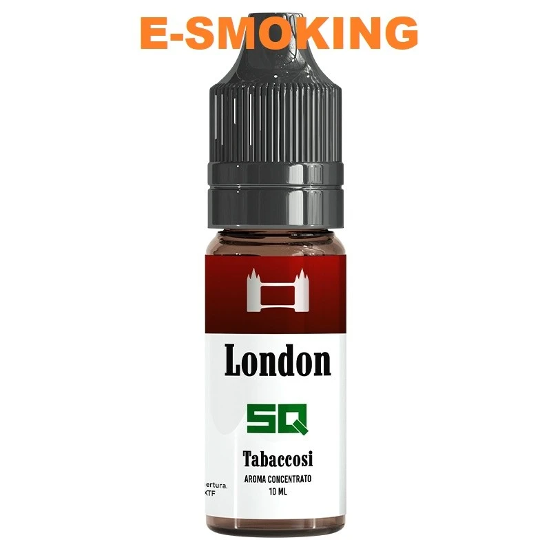 LONDON AROMA CONCENTRATO 10 ML I TABACCOSI SVAPOQUADRATO SVAPOQUADRATO 1 - E-Smoking di Fiacco Marco 