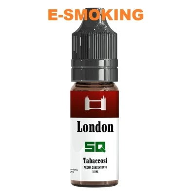 LONDON AROMA CONCENTRATO 10 ML I TABACCOSI SVAPOQUADRATO SVAPOQUADRATO 1 - E-Smoking di Fiacco Marco 