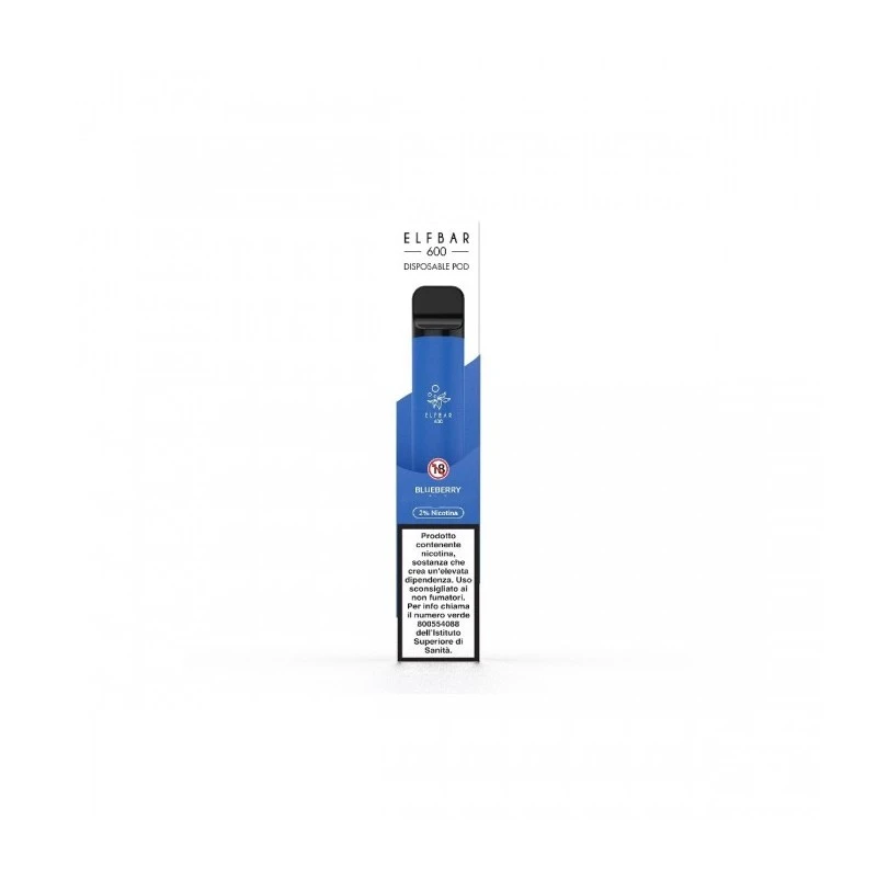 BLUEBERRY - POD 600 TIRI USA E GETTA 2ML - ELFBAR [product.brand] 1 - E-Smoking di Fiacco Marco 
