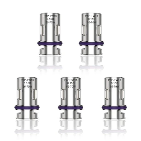 RESISTENZE PNP TW COIL RICAMBIO VOOPOO 5PEZZI VOOPOO 1 - E-Smoking di Fiacco Marco 