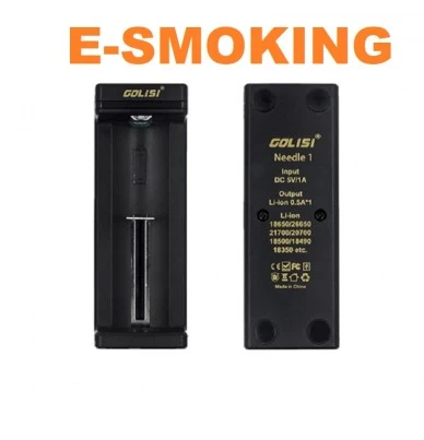 CARICABATTERIA GOLISI I1 CON SCHERMO LCD GOLISI 1 - E-Smoking di Fiacco Marco 