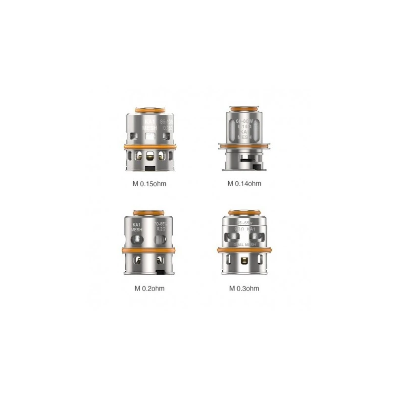 COIL RICAMBIO SERIES M GEEKVAPE 5 PEZZI GEEKVAPE 1 - E-Smoking di Fiacco Marco 
