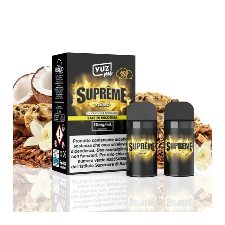 YUZ ME SUPREME PREMIUM POD USA E GETTA ELIQUID FRANCE [product.brand] 1 - E-Smoking di Fiacco Marco 