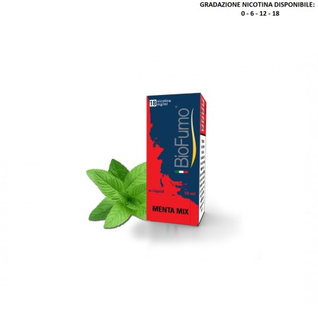 MENTA MIX LIQUIDO PRONTO 10 ML BIOFUMO