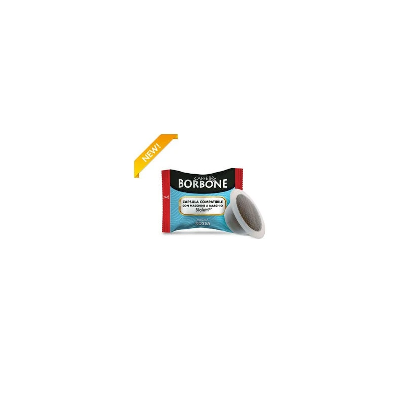 100 CAPSULE COMPATIBILI BIALETTI®* MISCELA ROSSA CAFFE' BORBONE. Caffè Borbone 1 - E-Smoking di Fiacco Marco 