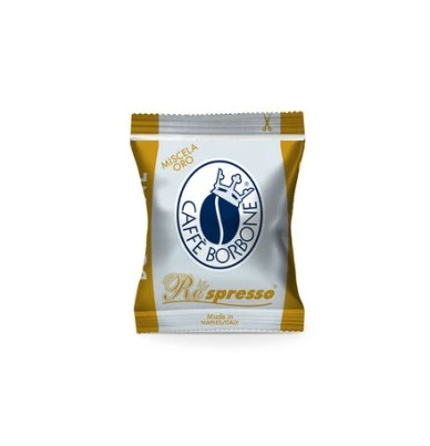 100 CAPSULE COMPATIBILI RESPRESSO MISCELA ORO CAFFE' BORBONE Caffè Borbone 1 - E-Smoking di Fiacco Marco 