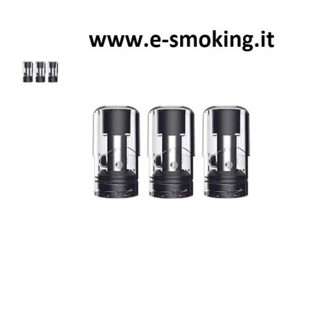 RESISTENZE POD PER RICAMBIO REVER 3 PEZZI DA ONE DA ONE 1 - E-Smoking di Fiacco Marco 