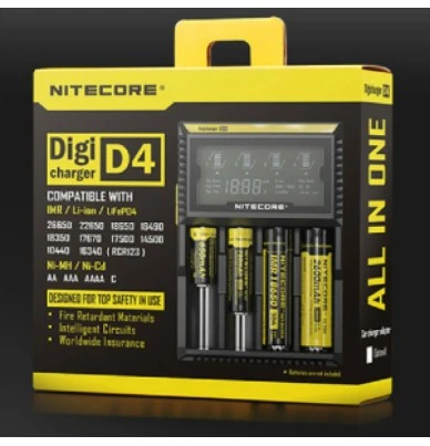CARICABATTERIA INTELLICHARGER D4 LCD NITECORE [product.brand] 1 - E-Smoking di Fiacco Marco 