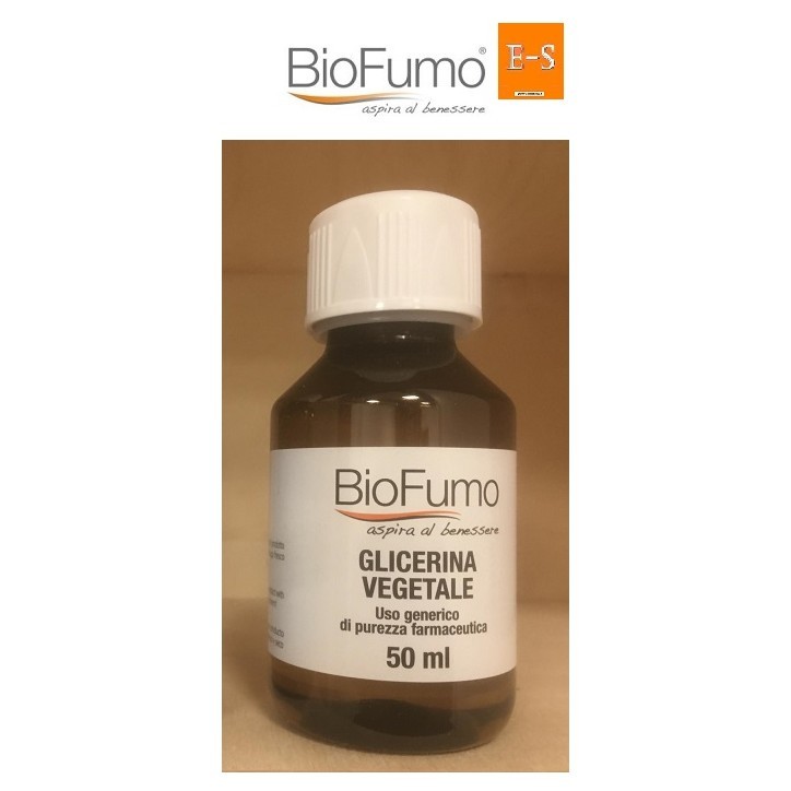 GLICERINA VEGETALE 50 ML IN FLACONE DA 100 ML BIOFUMO