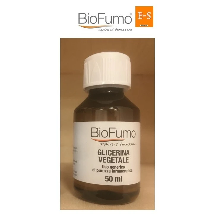 GLICERINA VEGETALE 50 ML IN FLACONE DA 100 ML BIOFUMO