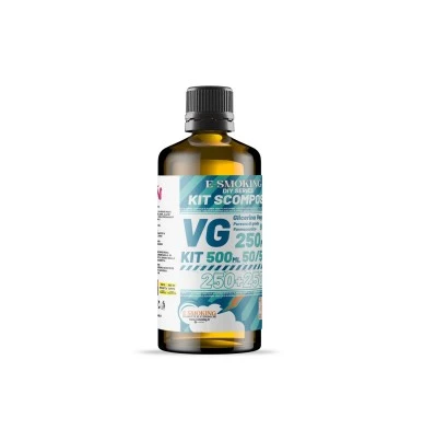 GLICERINA VEGETALE 250 ML IN FLACONE DA 500ML E-SMOKING JN LAB SRL 1 - E-Smoking di Fiacco Marco 