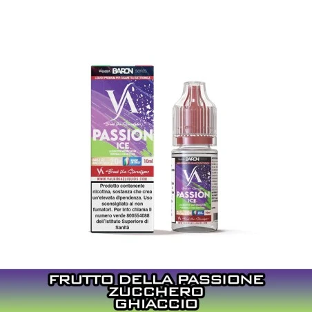 PASSION ICE LIQUIDO PRONTO NICOTINA 10 ML VALKIRIA 1 - E-Smoking di Fiacco Marco 