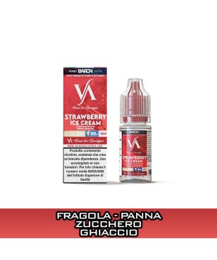 STRAWBERRY ICE CREAM LIQUIDO PRONTO 10ML VALKIRIA