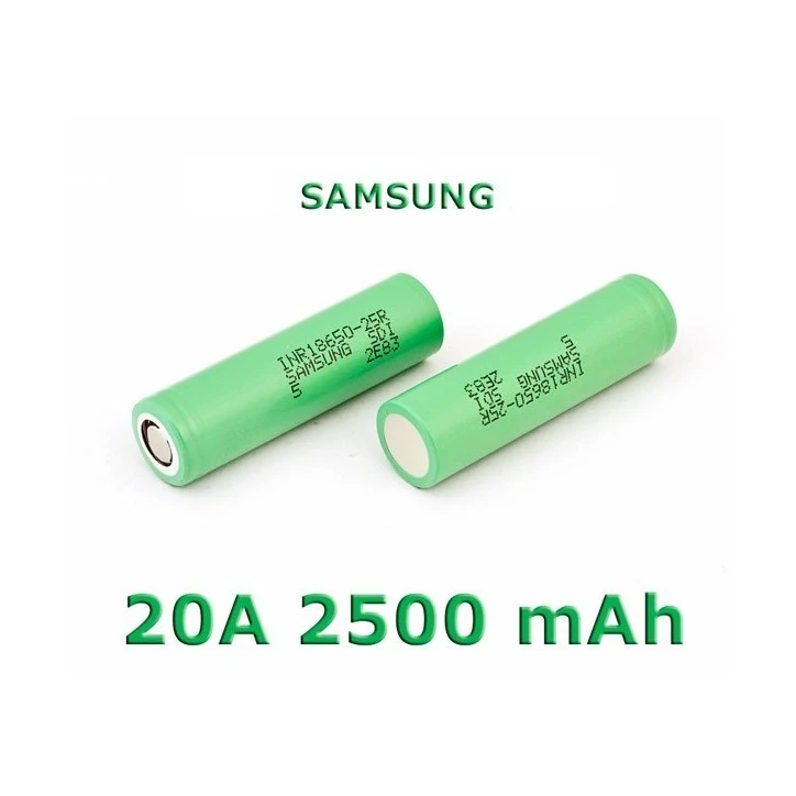 SAMSUNG BATTERIA 25R 18650 2500MAH 20A