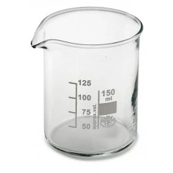 BECHER 100ML VETRO BOROSILICATO GRATUATO [product.brand] 1 - E-Smoking di Fiacco Marco 