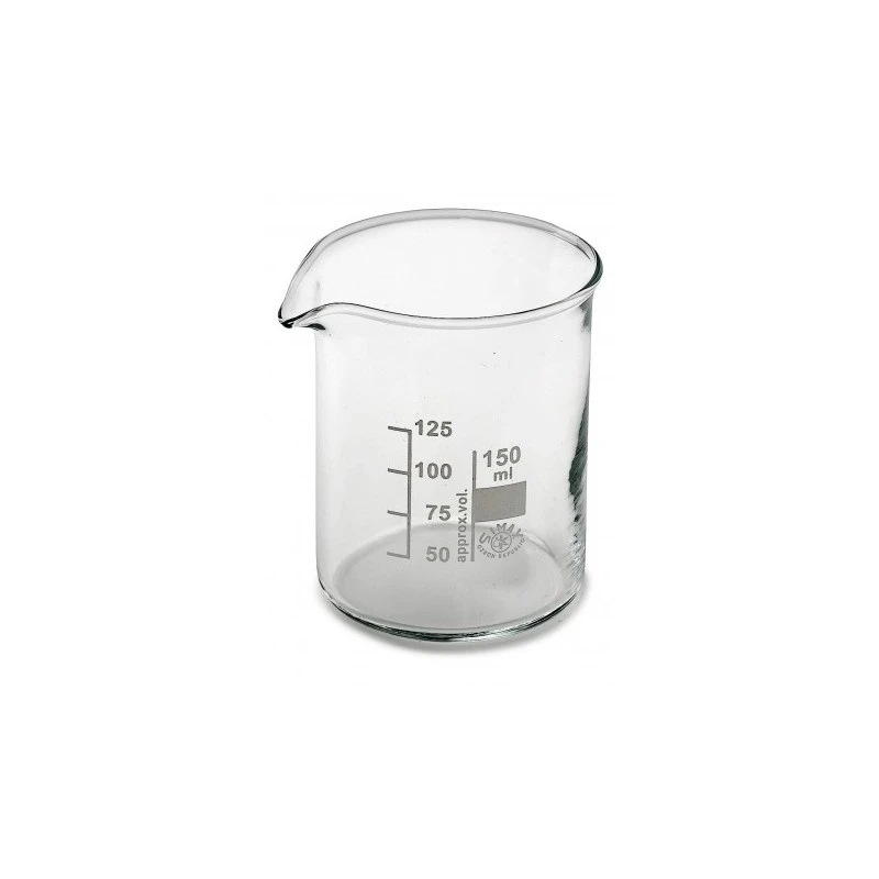 BECHER 100ML VETRO BOROSILICATO GRATUATO [product.brand] 1 - E-Smoking di Fiacco Marco 