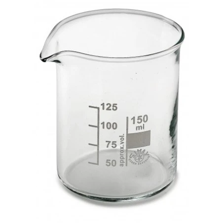 BECHER 100ML VETRO BOROSILICATO GRATUATO [product.brand] 1 - E-Smoking di Fiacco Marco 