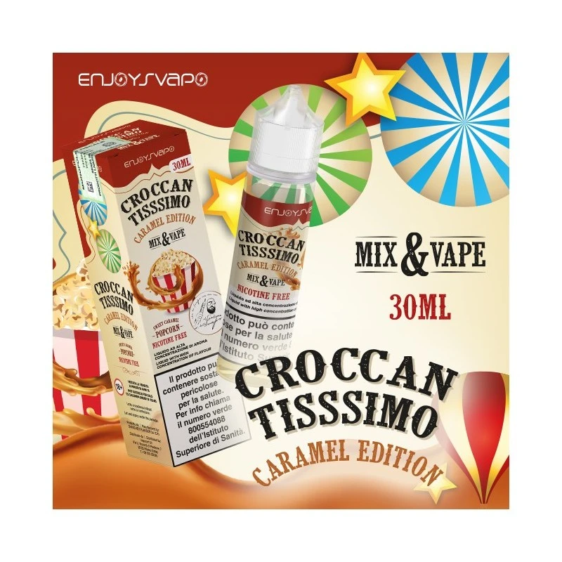 CROCCANTISSIMO CARAMEL EDITION AROMA 30 ML ENJOYSVAPO VAPORART 1 - E-Smoking di Fiacco Marco 