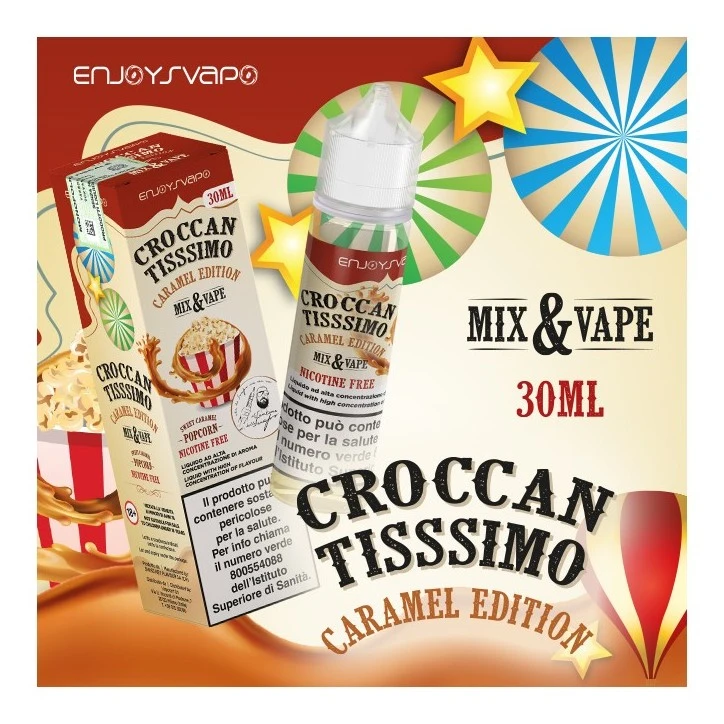 CROCCANTISSIMO CARAMEL EDITION AROMA 30 ML ENJOYSVAPO