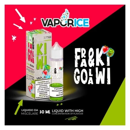 FRAGOLA & KIWI VAPORICE AROMA 30 ML VAPORART VAPORART 1 - E-Smoking di Fiacco Marco 