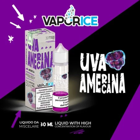 UVA AMERICANA VAPORICE MIX&VAPE 30 ML VAPORART VAPORART 1 - E-Smoking di Fiacco Marco 