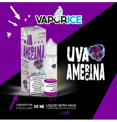 UVA AMERICANA VAPORICE MIX&VAPE 30 ML VAPORART VAPORART 1 - E-Smoking di Fiacco Marco 